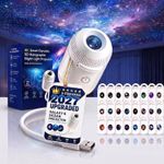 5D Holographic Galaxy Ocean Projector, 360° Adjustable 24 Films USB