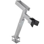vidaXL Boat Trailer Winch Stand, Adjustable, 62-72 cm, Steel, Bow Support, Trans