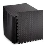 Gym Flooring Interlocking Mats EVA Foam Yoga Floor Nonslip Tiles 60X60cm