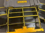 Dewalt TSTAK 1 Drawer Bin Dividers Black - Yellow - PETG
