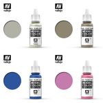 Vallejo Model Color Paints - (Singles all colours) 17/18ml Bottles Acrylic