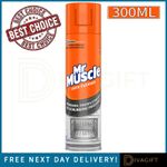 MR MUSCLE OVEN CLEANER 300ML HEAVY DUTY OVEN CLEANER DEGREASER FOR BURNT GREASE