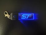 Ford ST Logo LED Light Keyring / Keychain -7 Colour LED - Car Logo - Badge