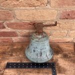 🔔 Vintage Large Heavy Brass Bell Wall Mount Industrial Farm Pub Garden Man cave