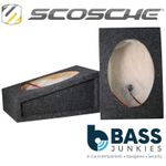 Car Van Boat Pickup Truck Caravan Speaker Shelf Pair of 6x9 MDF Enclosure Boxes