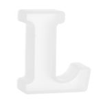 3D Alphabet Mold for Resin 2.56 Inch Silicone L Capital Alphabet Epoxy Casting