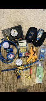 Autool IM120 Digital Manifold Gauge 2 Valve  , job lot of hvac equipment