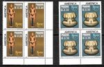 PANAMA 1989 UPAEP AMERICA ARCHEOLOGY ART HANDCRAFTS BL x4 YV 1060-1 MNH #6729A