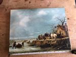 Vintage Black magic Chocolate box (empty) apx 41 x31 cm