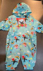 Bing bunny rainbow AOP rain all in Puddle Suit coat 6-9 Months