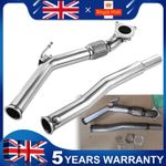FOR AUDI A3/S3 2.0T 3" INCH TURBO STAINLESS STEEL EXHAUST DOWNPIPE DECAT 2004-11