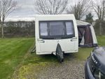 4 Berth  touring caravan Luna Delta T1 2016  twin axel, island bed Aldi heating