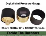 PCP Digital Pressure Gauge Manometer 1/8" BSP 28mm Diameter Face EDgun FX Impact