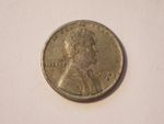 1943 S USA ZINC COATED STEEL 1 CENT COIN in EXCELLENT COLLECTABLE CONDITION