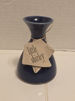 Little Shirley VASE Lauren Burman Material Good MIDNIGHT BLUE NWT