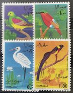 SOMALIA 1968 138-141 ** MINT IMMACULATE SET OF BIRDS (07021