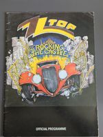 ZZ Top Donnington Rocking The Castle Tour Programme 17th August 1985