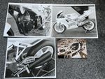 3 x Original Press Photos HARRIS Motorcycle c1990s