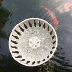Water Control Pond Skimmer for Koi with Easy Setup and Debris Management