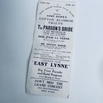 Vintage c1900 Andy Hawk's Cotton Blossom Showboat Theatre Handbill Leaflet Adver