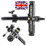 1Pin Recurve Bow Sight Adjustable Aluminum Target Point Archery Hunting Shooting