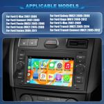 4+64GB For 2005-2014 Ford Transit Mk7 Carplay Android Car Radio GPS Navi+ Camera