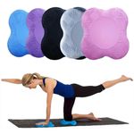 2Pcs Yoga Knee Pads Extra Thick Exercise Knee Pads Soft Nonslip Pilates Kneeling
