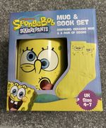 SpongeBob SquarePants Ceramic Mug And Socks Gift Set Unisex Men’s Women’s New