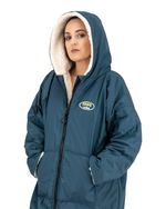 Waterproof Dry Changing Robe Hooded Coat Swimming Outdoors  WOMENS FREE DELIVERY