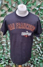 Men's San Francisco Giants SF 2014 World Series Champions | Medium | Posey | BLK