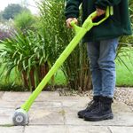 Garden Gear Cordless 20v Weed Sweeper 2 x Li-ion Batteries Remove Moss & Dirt
