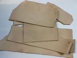 VEGETABLE TANNED ENGLISH LEATHER OFFCUTS VEG TAN PIECES CRAFTING VEG TANNED UK