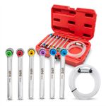 Brake Clutch Bleeding Tool Set Wrench Spanner Set Colour Coded 7mm - 12mm