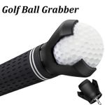 2PCS Golf Ball Grabber Picker Clamp For Putter Pick Up Tool Quick Install Black