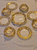 Hammersley Bone China Gold Floral Tea Set 14433 For 4 People