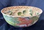 Chinese Famille Rose Punch Bowl.