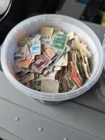 2x Tubs, mainly Commonwealth Stamps, Approximately 0.55kgs