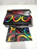 RUBIKS magic rings 1986 by Matchbox in original box puzzle brain teaser age 8+