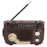 Radio Hand Crank  Generation Solar Charging Three-Band Bluetooth Card MP36423