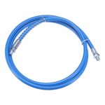 Grease Gun Hose 59" 10000 PSI Spring Flex Grease with 1/8" NPT Threads Blue