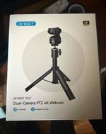 EMEET PIXY Dual-Camera PTZ 4K Webcam AI Tracking Gesture Control USB-C
