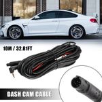 1pcs 5 Pin 10m 32.8Ft Dash Cam Rearview Backup Camera Reverse Extension Cord New