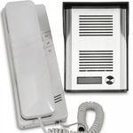 Door Phone Intercom Security System Wired for Clear Audio with Ringer Options