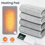 Heating pad Electric Heat Pad for Back Neck Shoulder Belly Pain Relief 30x 60cm