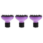 Set of 3 Hair Dryer Diffuser Attachments Durable Plastic Blow Covers for Styling