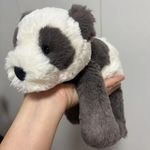 Jellycat Smudge Panda lying Christmas Plush Toy Doll Tags+ Dust Bag Collection