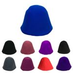 Plush Felt Cone for Hats 25cm - HF014 - Available in 14 Colours