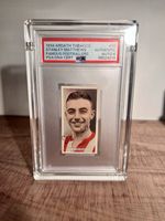 Stanley Matthews Signed Rookie Card - Only One In Existence 1934 Ardath Tobacco