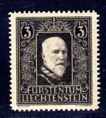 LIECHTENSTEIN 1938 171 * IMPECCABLE 3 FRANC POSTAGE STAMPS (F7744