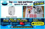 Lay-zz-spa S100102 E02 fix repair kit.New red silicone seals and yellow impeller